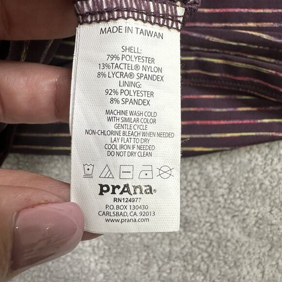 Prana Women's Athleisure Pull Over Empire Tank Dress Stretch Size S Multi Color - Picture 9 of 9